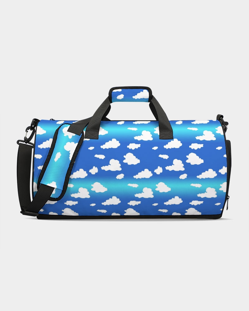 Clouds Pattern Sports Duffle Bag