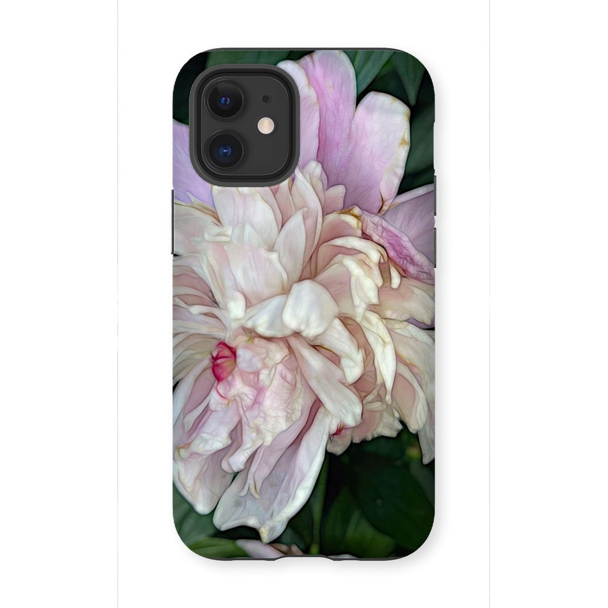 June Peony Tough Phone Case