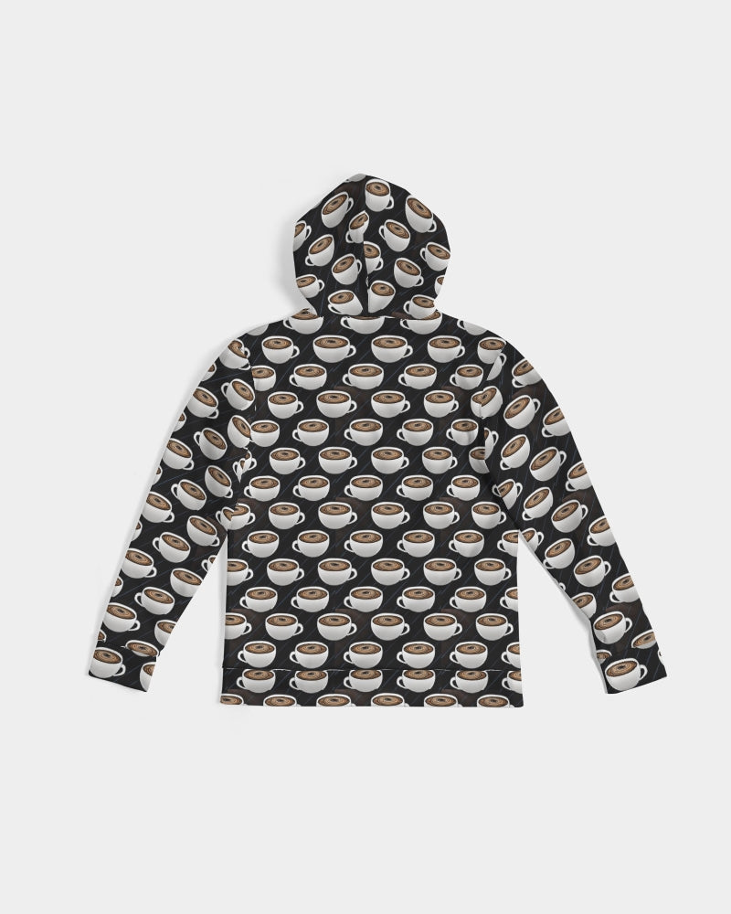 Coffee Pattern Men's All-Over Print Hoodie