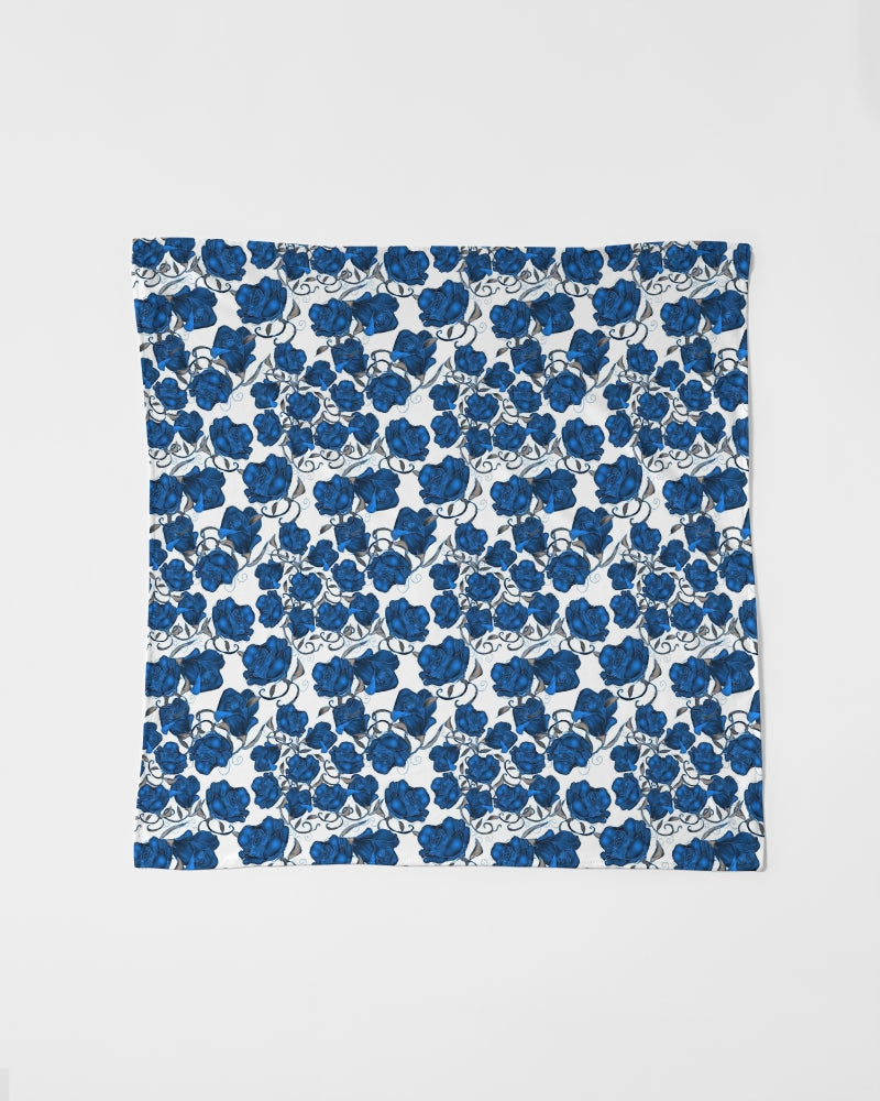 Blue Roses Bandana Set