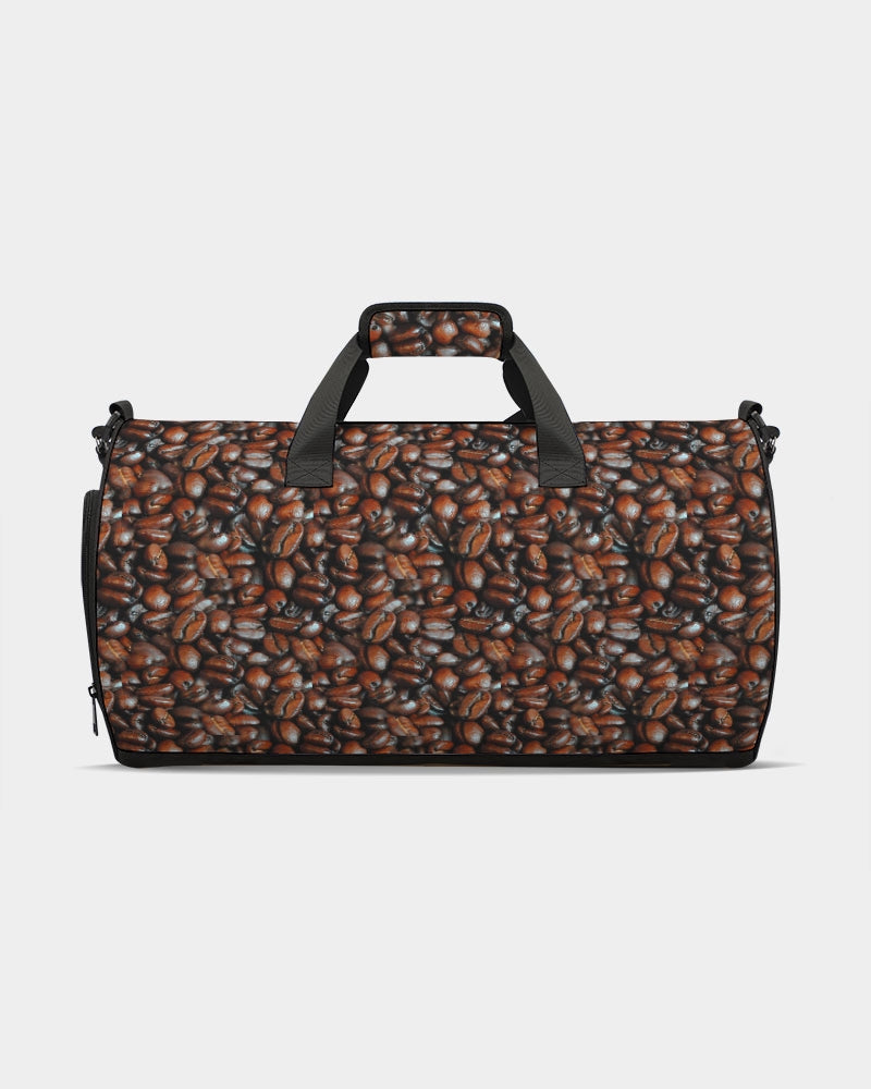 Coffee Bean Pattern Sports Duffle Bag