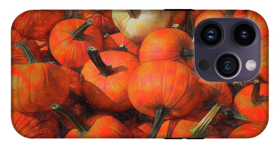 Fall Pumpkin Pile - Phone Case