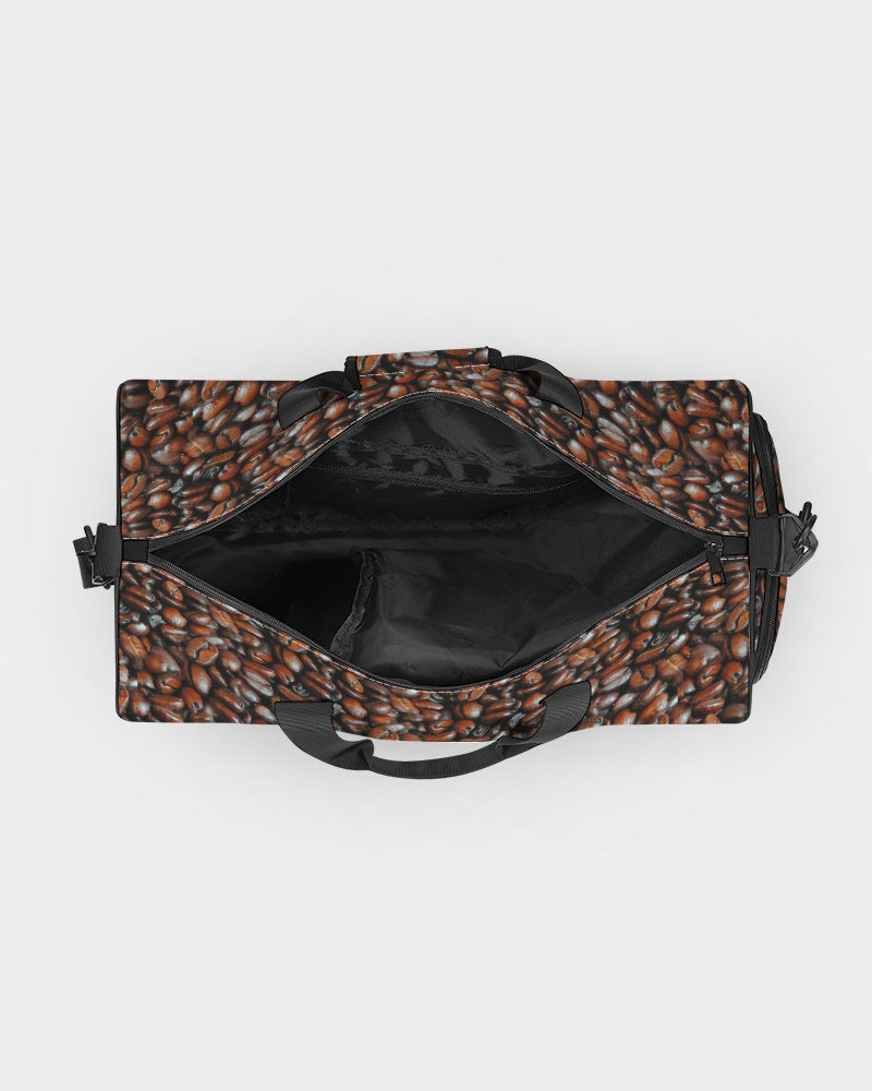 Coffee Bean Pattern Sports Duffle Bag