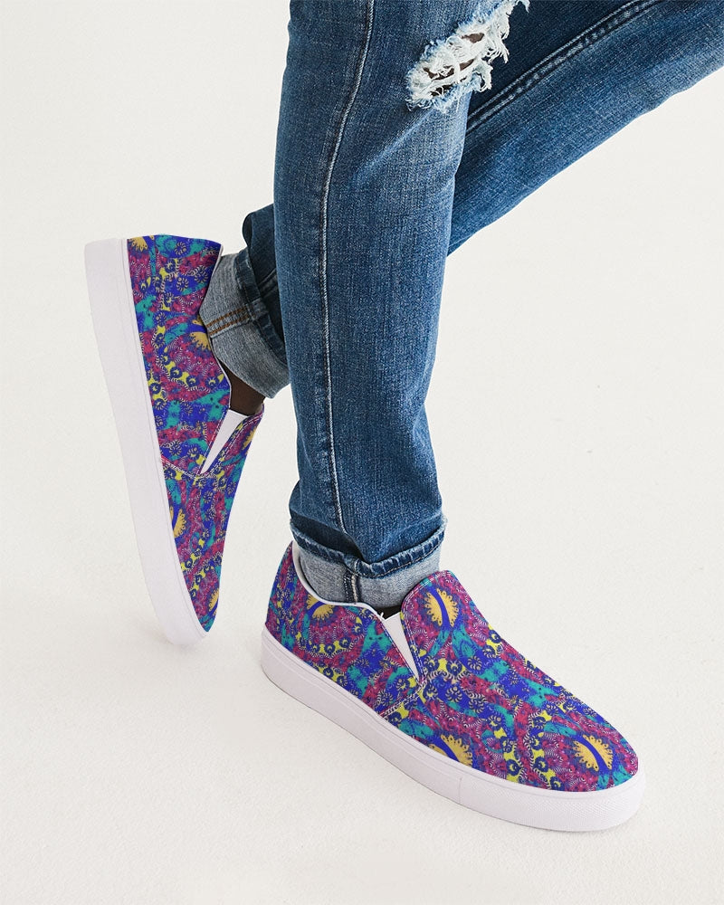 Caribbean Grafitti Men's Slip-On Canvas Shoe