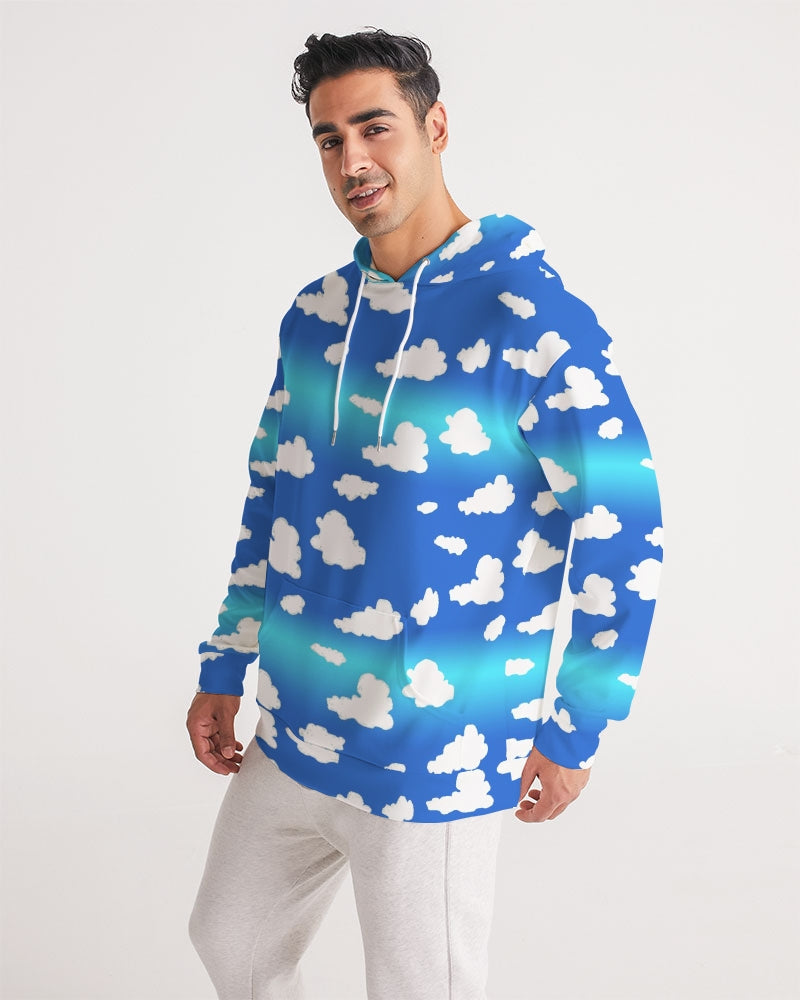 Clouds Pattern Men's All-Over Print Hoodie