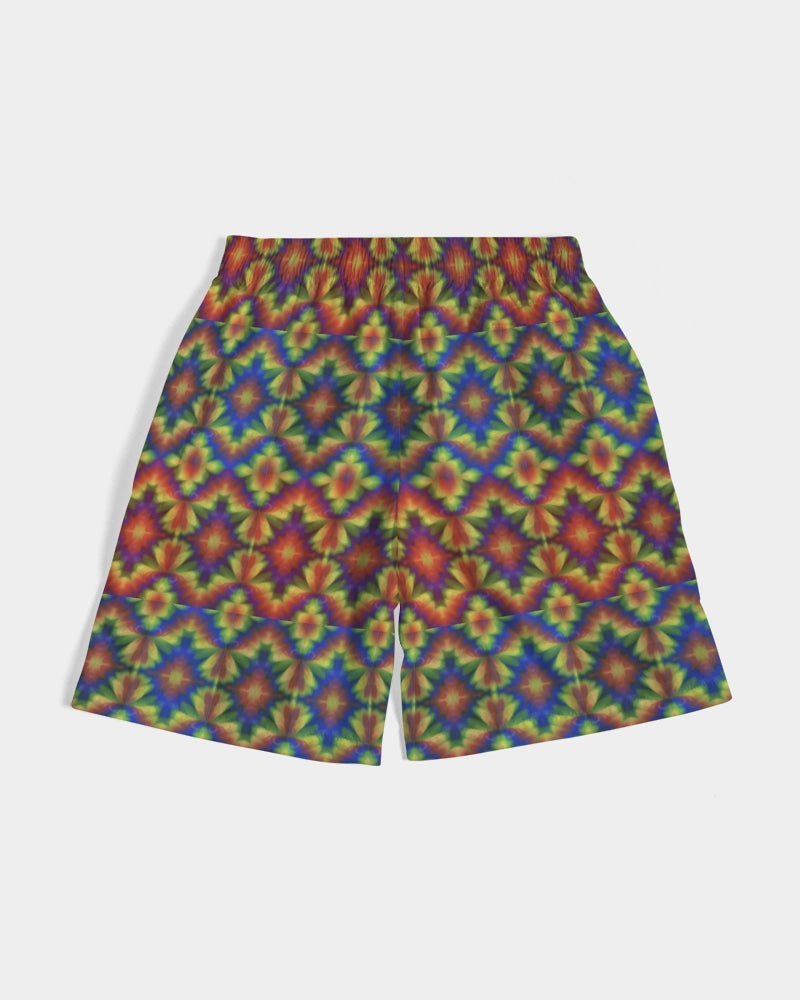 Carnival Kaleidoscope Men's All-Over Print Jogger Shorts