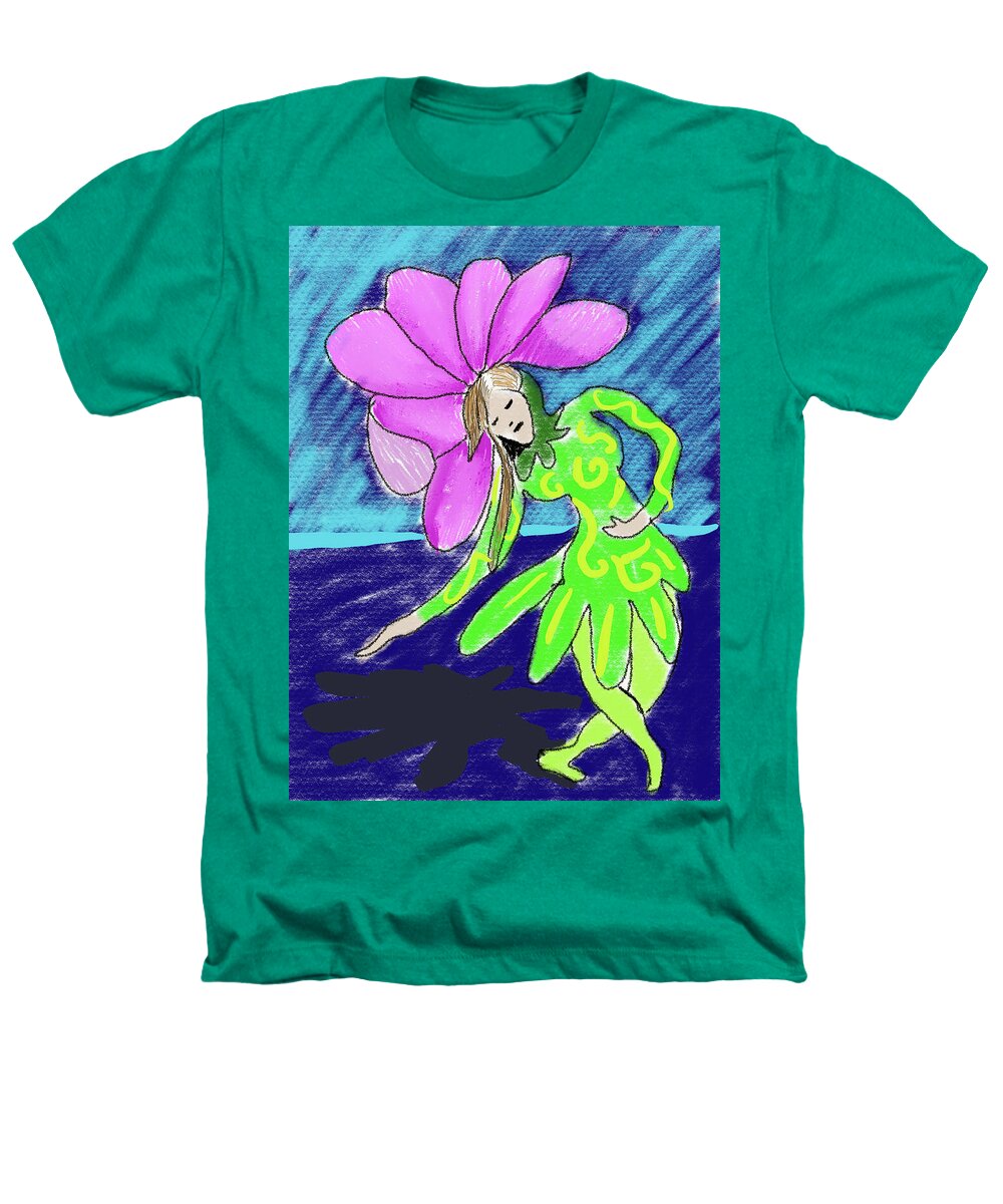 Flower Girl Dancer - Heathers T-Shirt