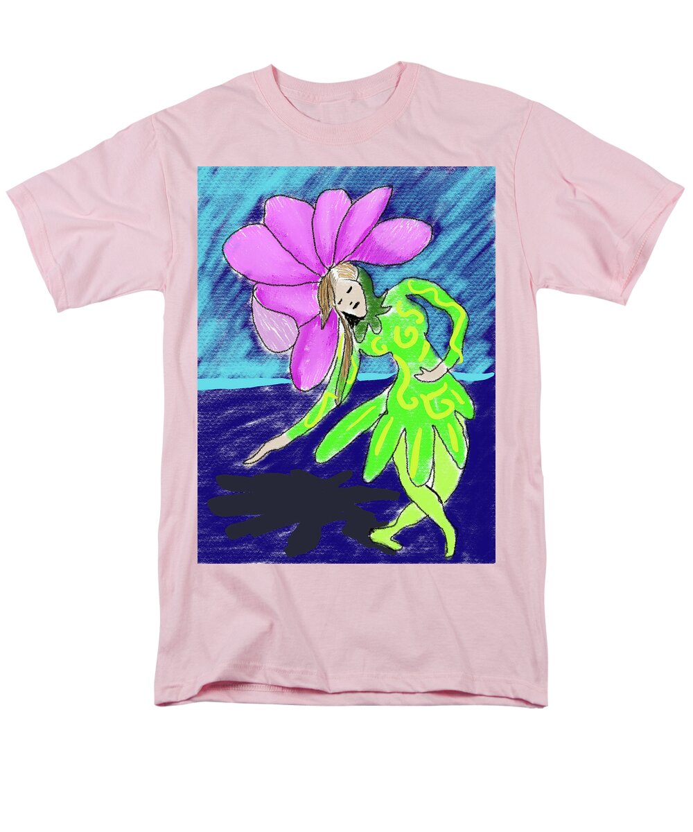 Flower Girl Dancer - Men's T-Shirt  (Regular Fit)