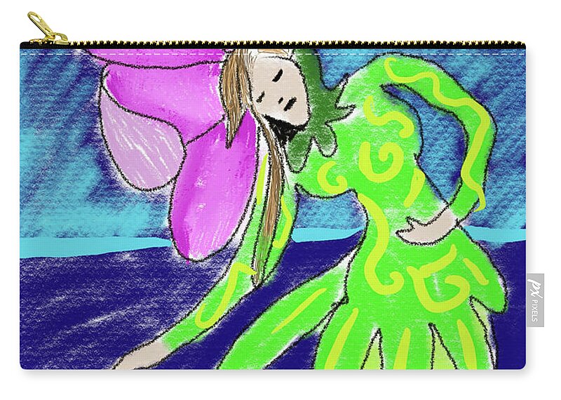 Flower Girl Dancer - Zip Pouch