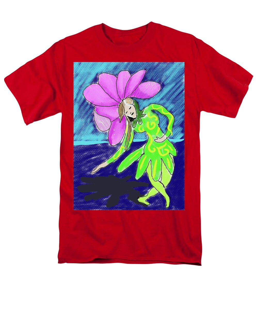 Flower Girl Dancer - Men's T-Shirt  (Regular Fit)