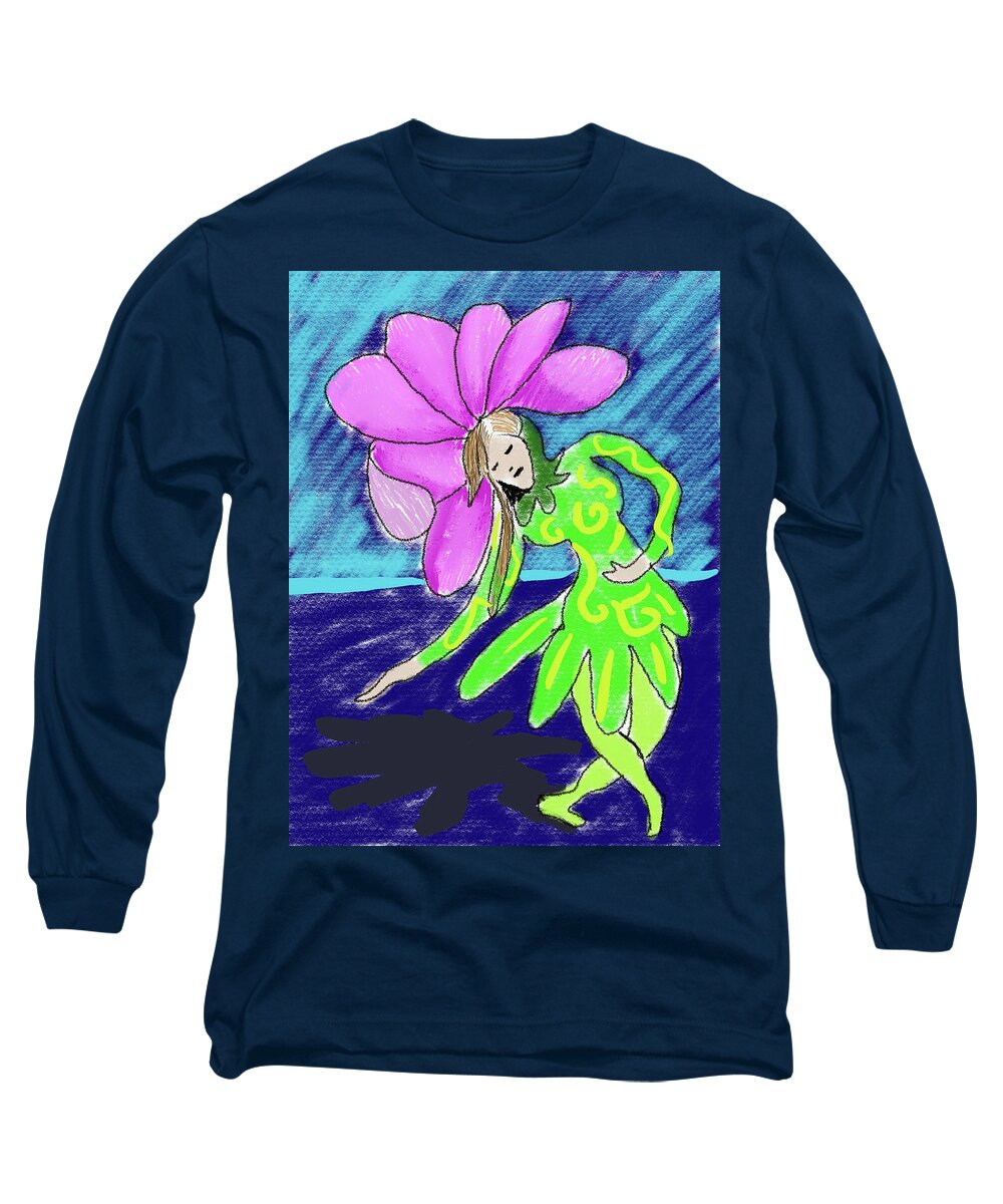 Flower Girl Dancer - Long Sleeve T-Shirt