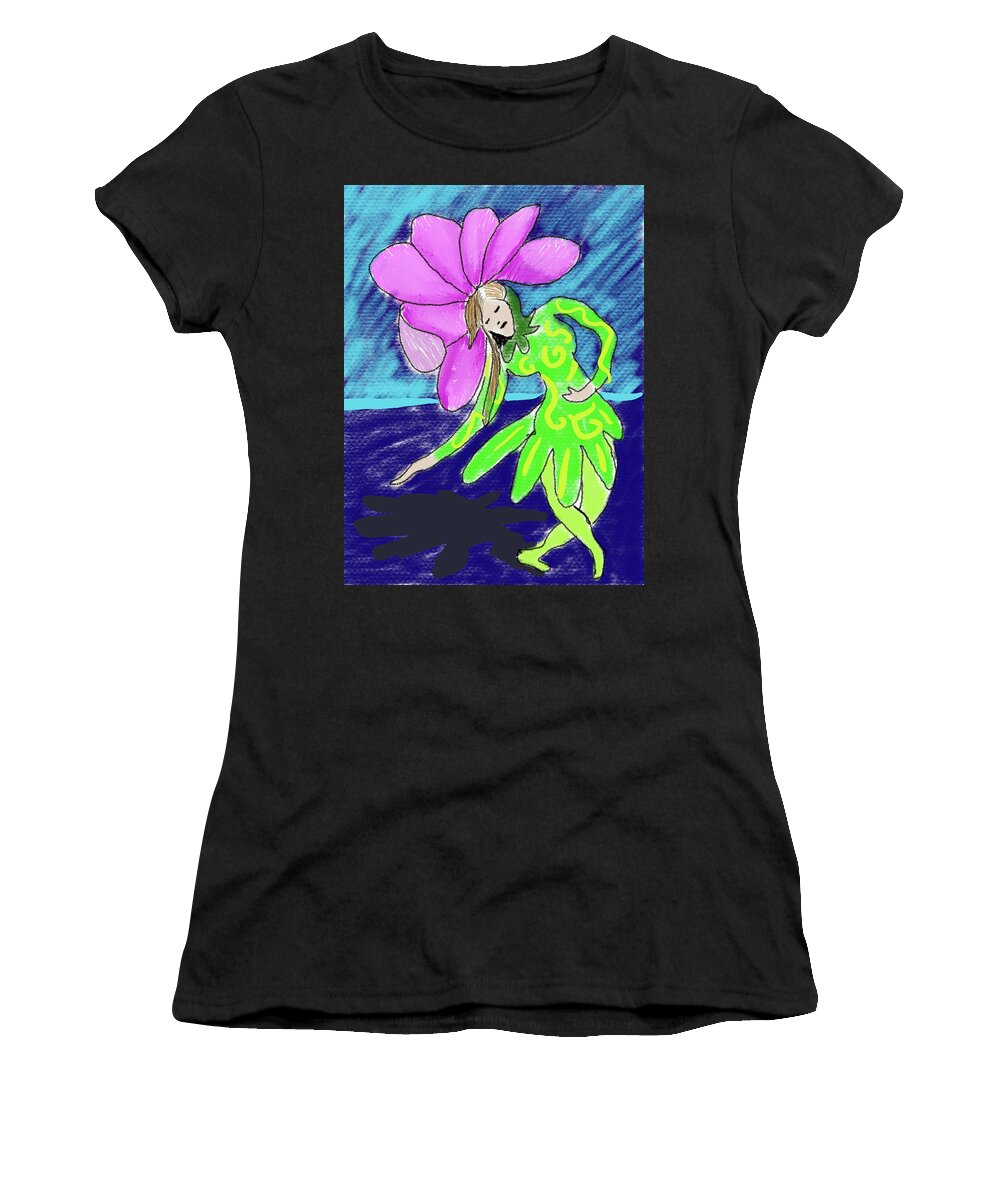 Flower Girl Dancer - Women's T-Shirt