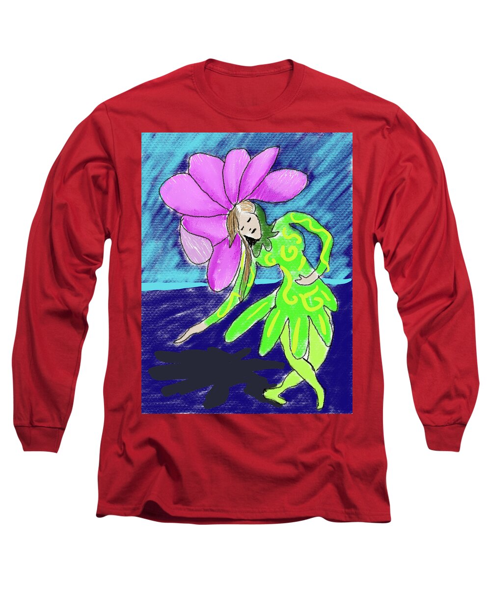 Flower Girl Dancer - Long Sleeve T-Shirt