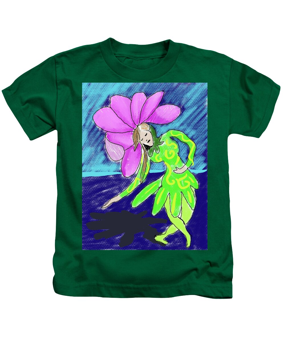 Flower Girl Dancer - Kids T-Shirt