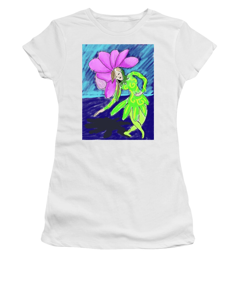 Flower Girl Dancer - Women's T-Shirt