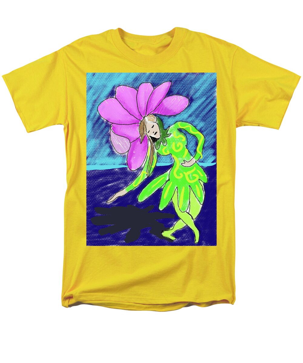 Flower Girl Dancer - Men's T-Shirt  (Regular Fit)