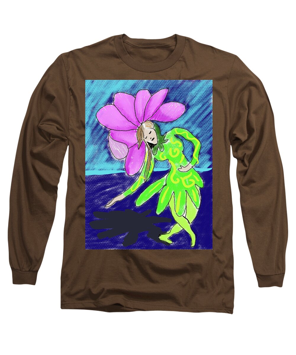 Flower Girl Dancer - Long Sleeve T-Shirt