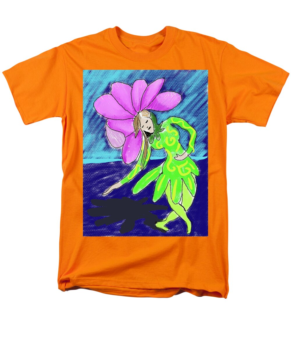 Flower Girl Dancer - Men's T-Shirt  (Regular Fit)