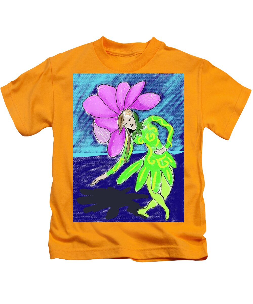 Flower Girl Dancer - Kids T-Shirt