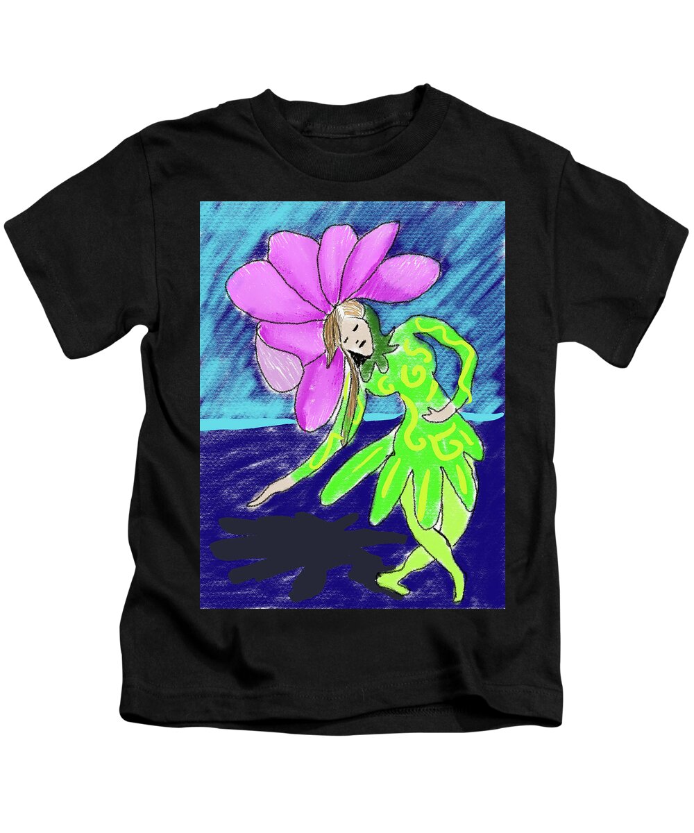 Flower Girl Dancer - Kids T-Shirt