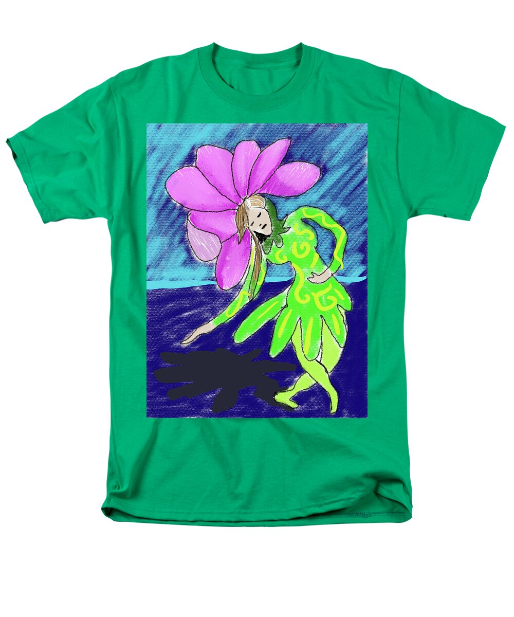 Flower Girl Dancer - Men's T-Shirt  (Regular Fit)