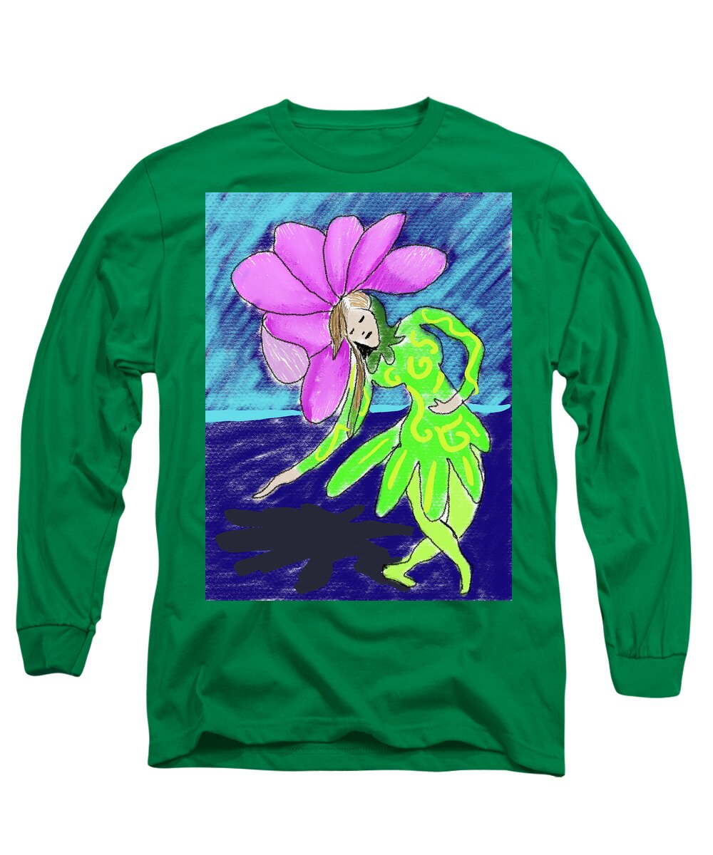 Flower Girl Dancer - Long Sleeve T-Shirt