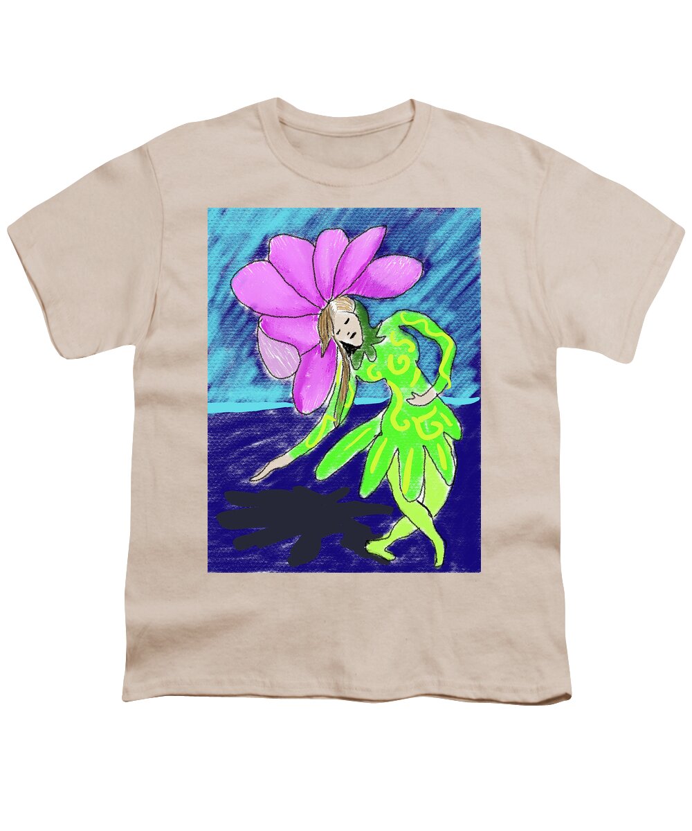 Flower Girl Dancer - Youth T-Shirt