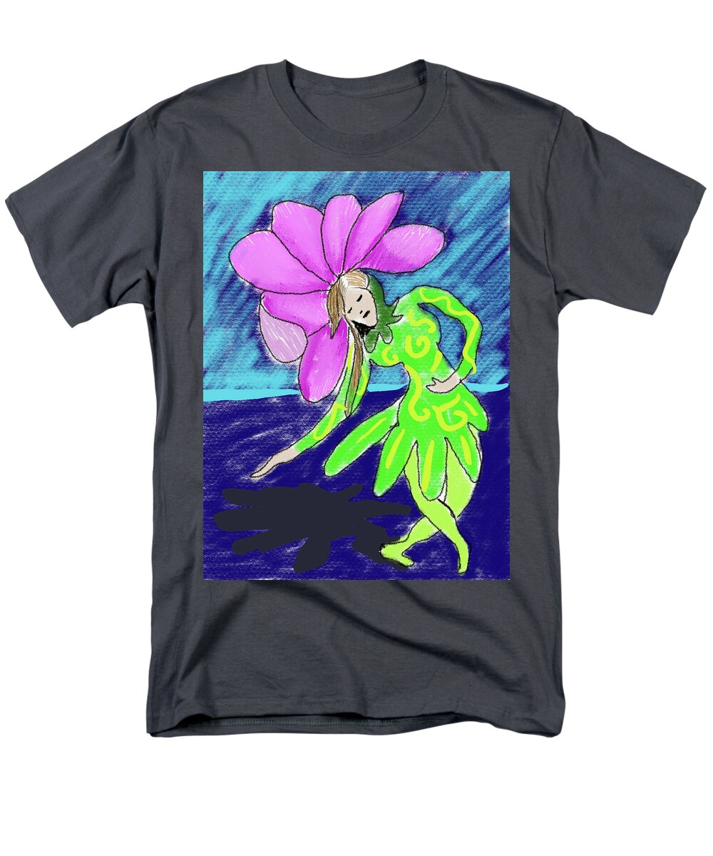 Flower Girl Dancer - Men's T-Shirt  (Regular Fit)