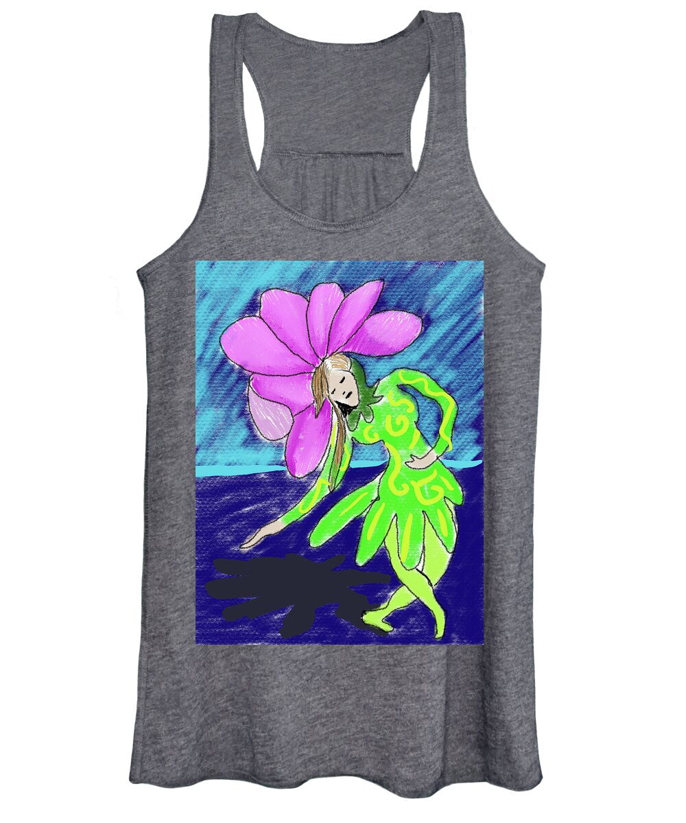 Flower Girl Dancer - Women's Tank Top