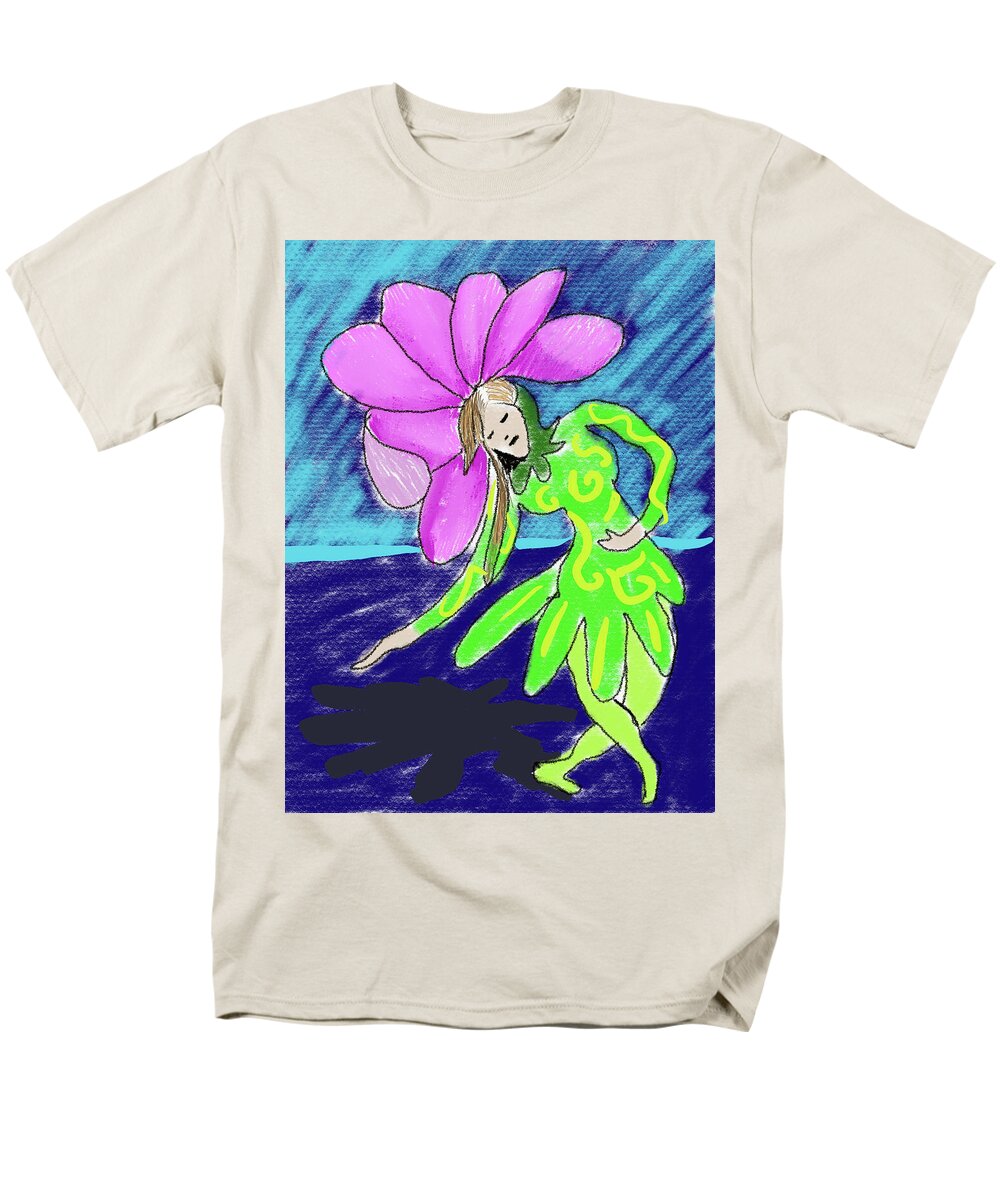 Flower Girl Dancer - Men's T-Shirt  (Regular Fit)