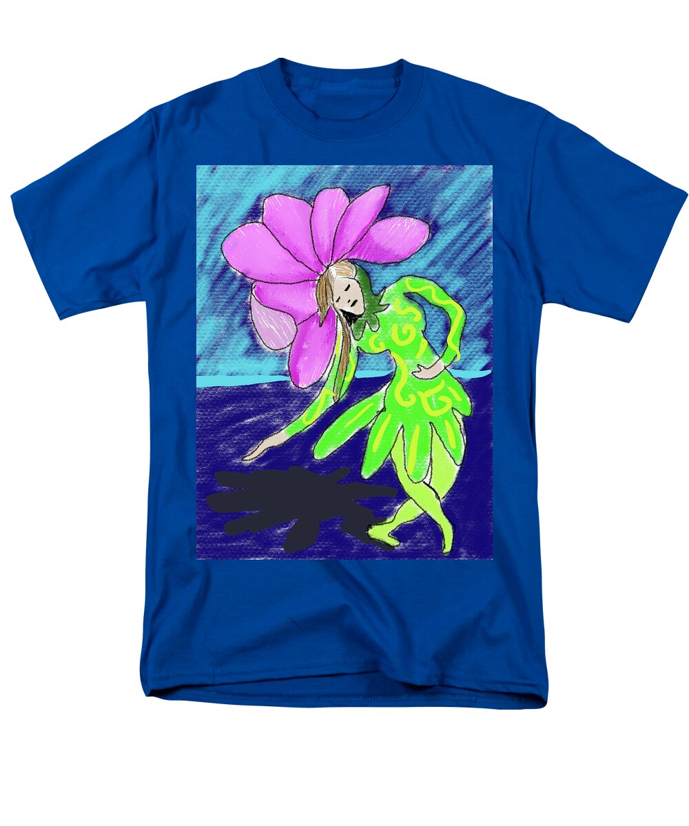 Flower Girl Dancer - Men's T-Shirt  (Regular Fit)