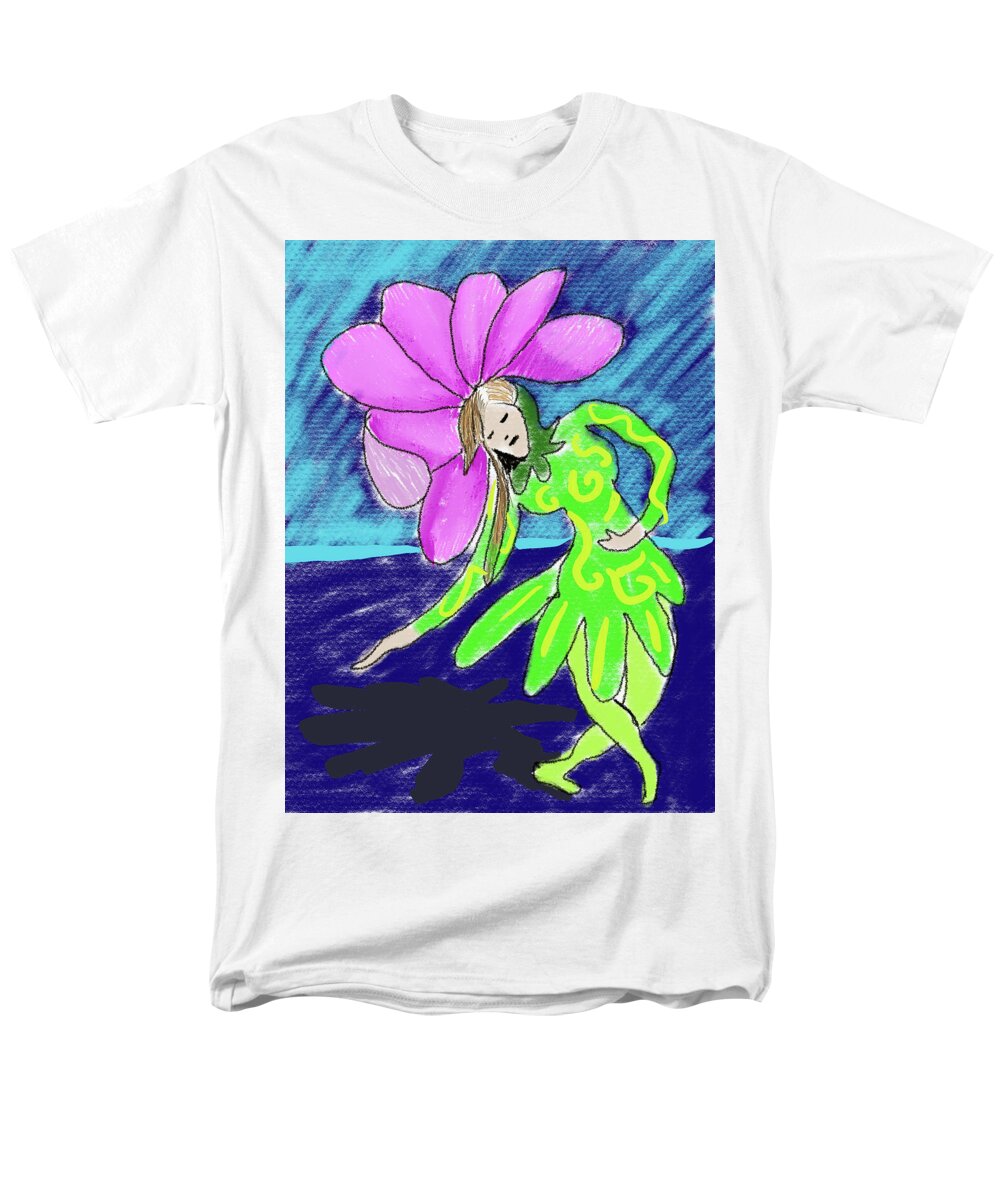 Flower Girl Dancer - Men's T-Shirt  (Regular Fit)