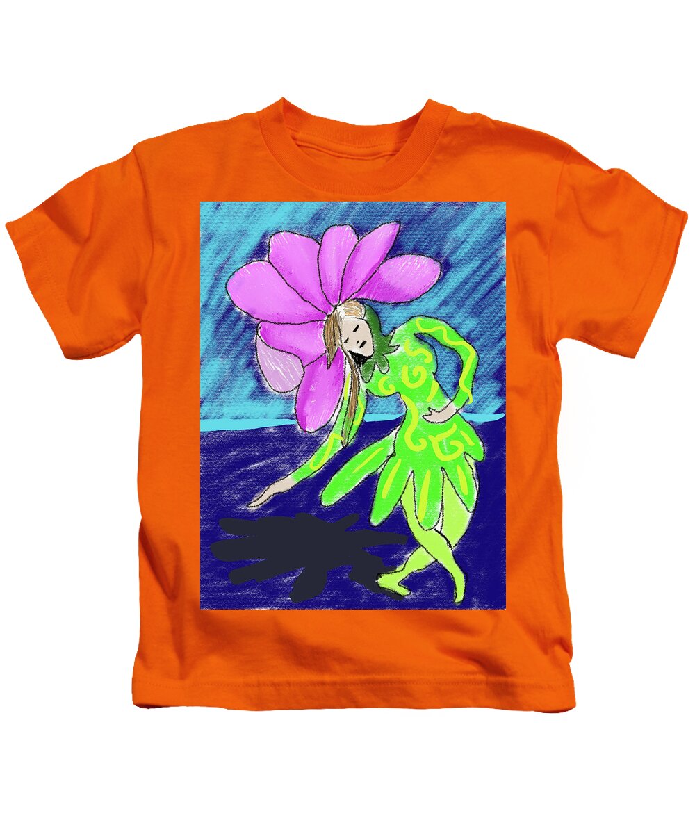 Flower Girl Dancer - Kids T-Shirt