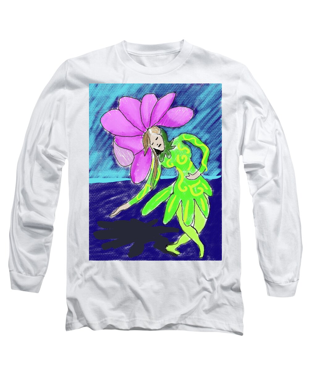 Flower Girl Dancer - Long Sleeve T-Shirt