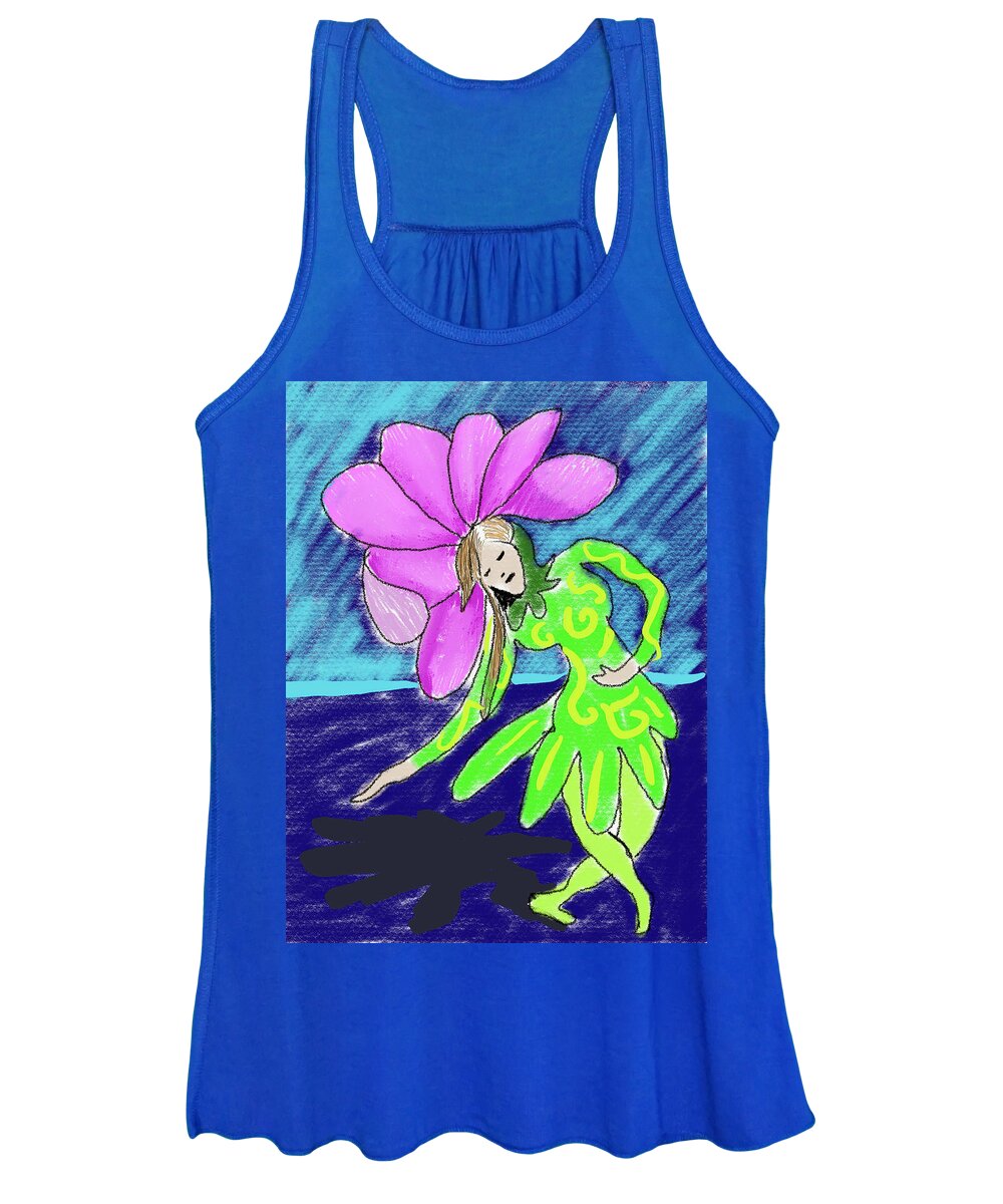 Flower Girl Dancer - Women's Tank Top