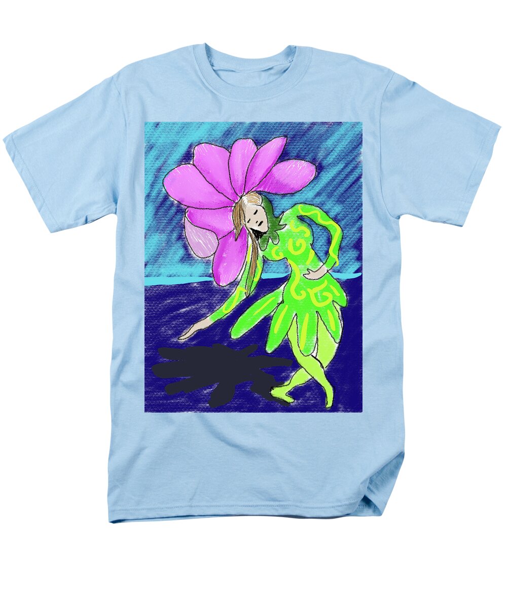 Flower Girl Dancer - Men's T-Shirt  (Regular Fit)