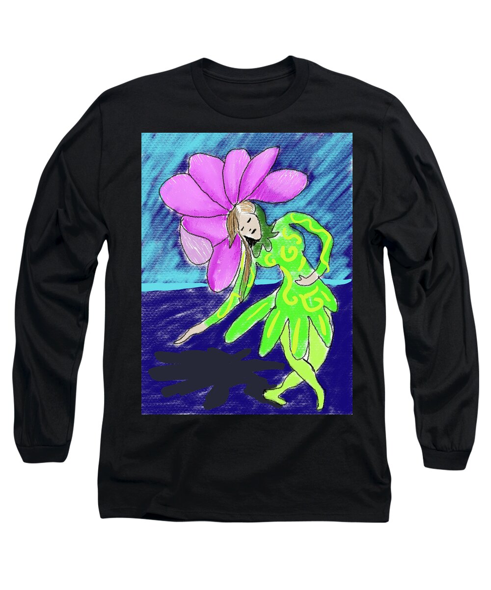 Flower Girl Dancer - Long Sleeve T-Shirt