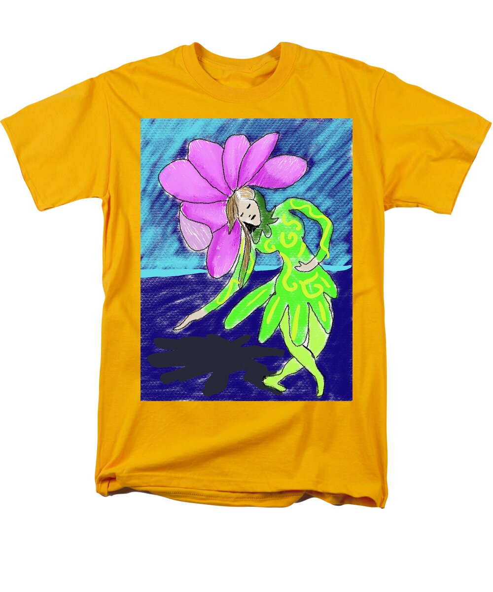 Flower Girl Dancer - Men's T-Shirt  (Regular Fit)