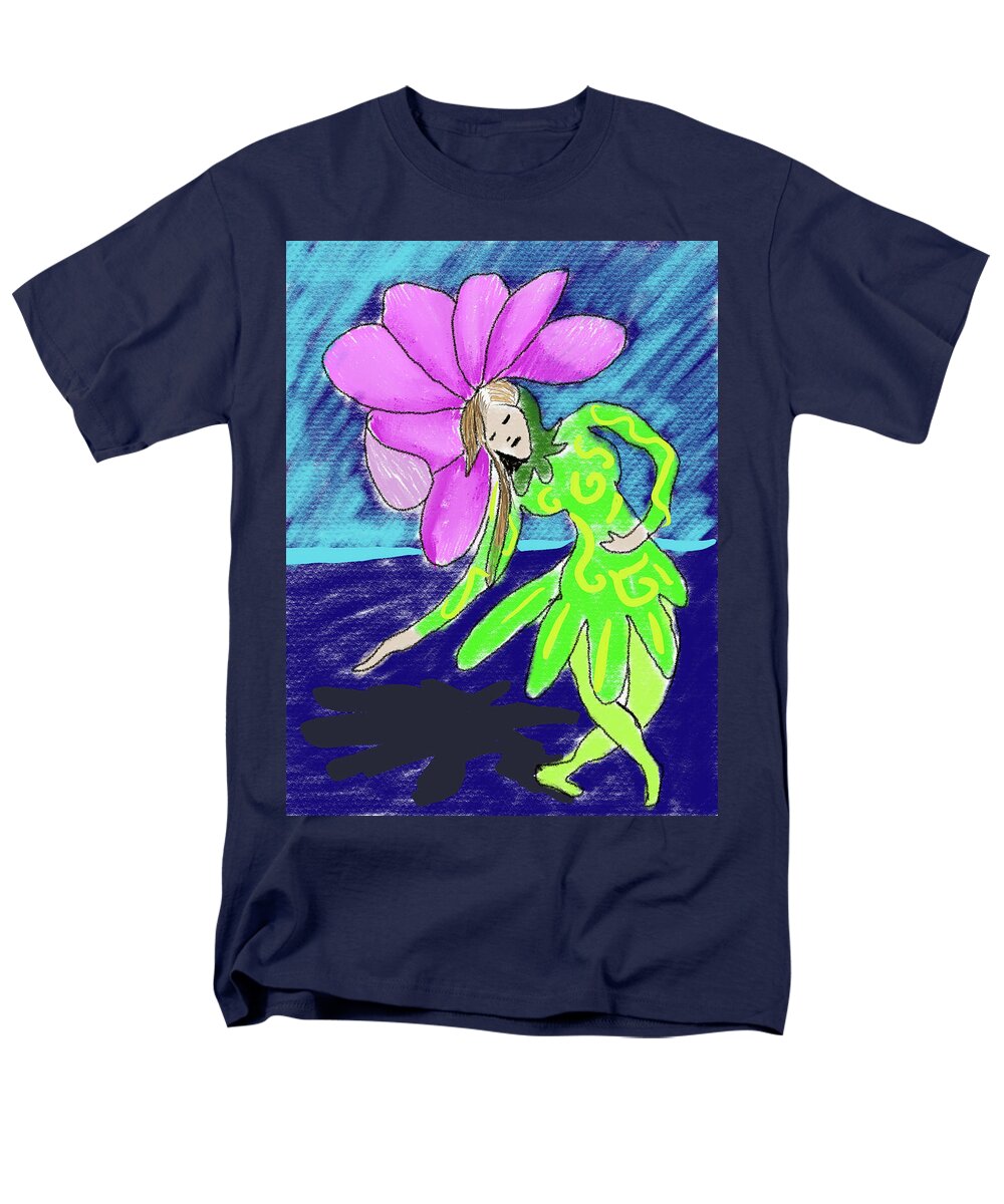 Flower Girl Dancer - Men's T-Shirt  (Regular Fit)