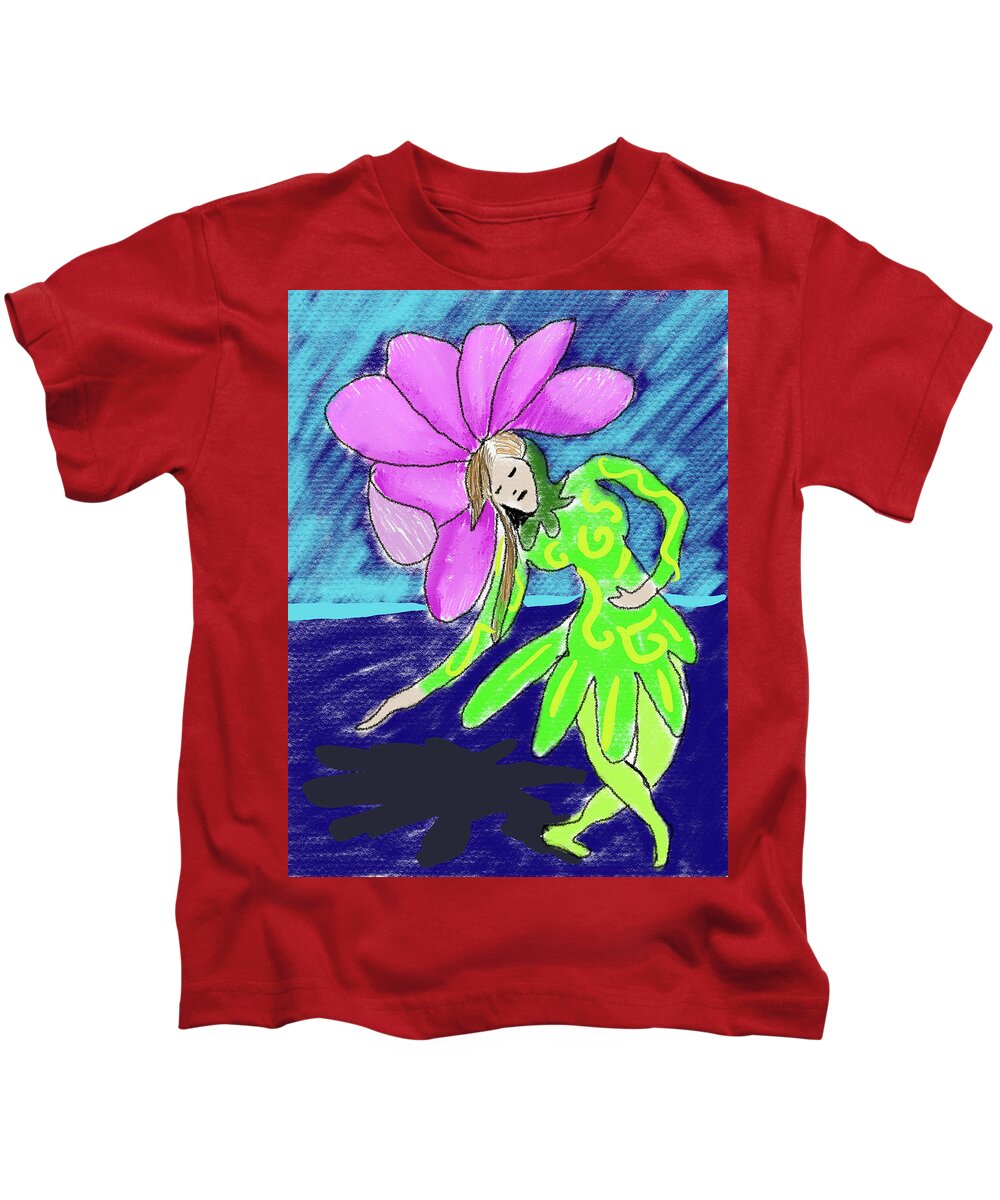 Flower Girl Dancer - Kids T-Shirt