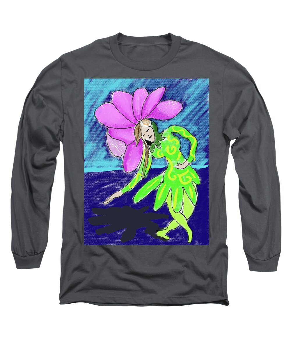 Flower Girl Dancer - Long Sleeve T-Shirt