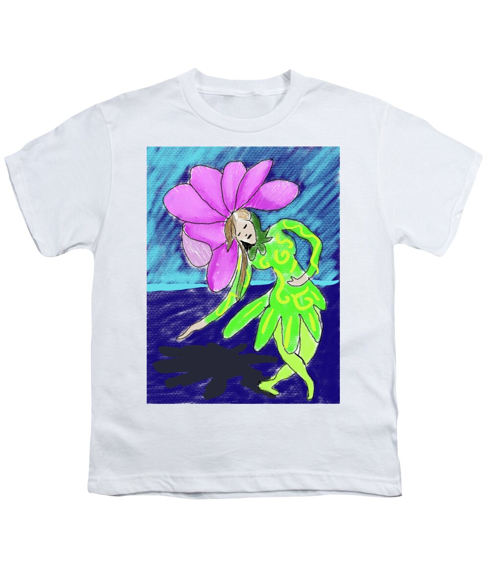 Flower Girl Dancer - Youth T-Shirt