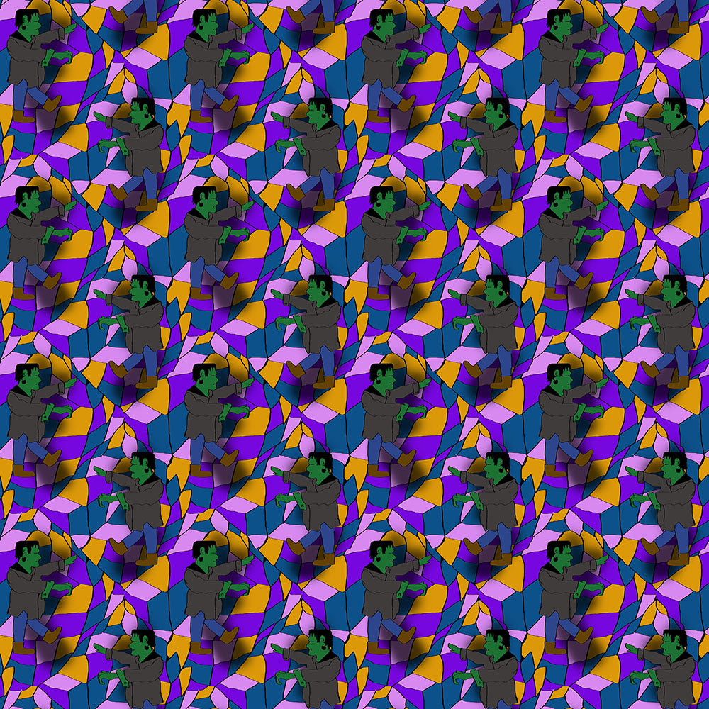 Frankenstein Pattern Digital Image Download