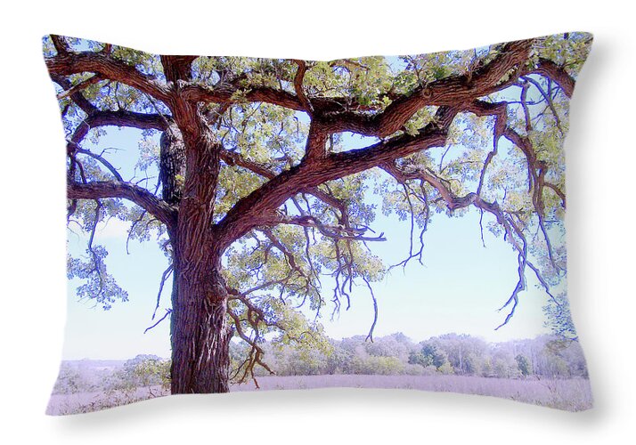 Gnarley Tree - Throw Pillow