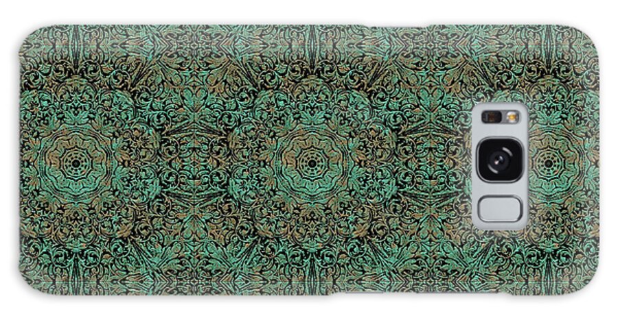 Green Copper Flower Kaleidoscope - Phone Case