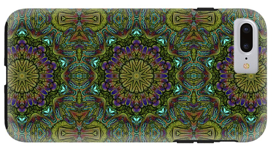 Green Kaleidoscope - Phone Case