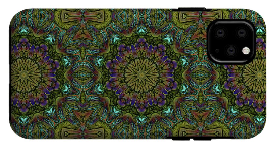 Green Kaleidoscope - Phone Case