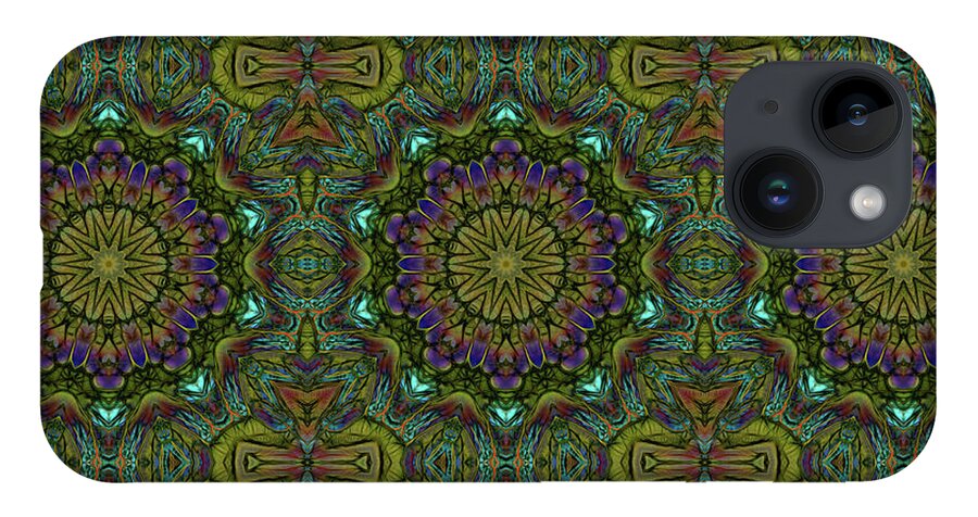 Green Kaleidoscope - Phone Case