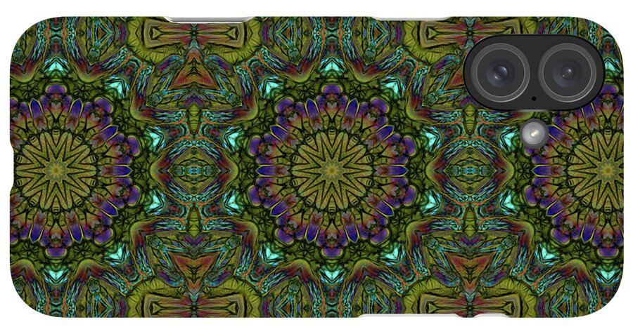 Green Kaleidoscope - Phone Case