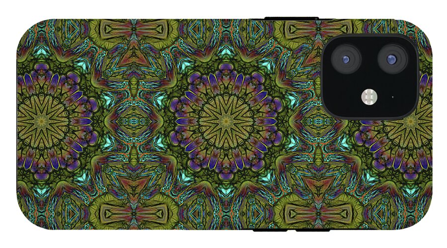 Green Kaleidoscope - Phone Case